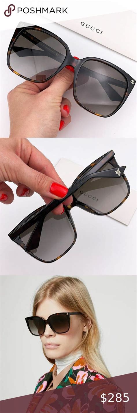 gucci gg0022s sunglasses|gucci havana square sunglasses.